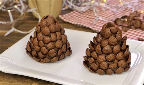Chocolate Pine Cones The Perfect Christmas Dessert