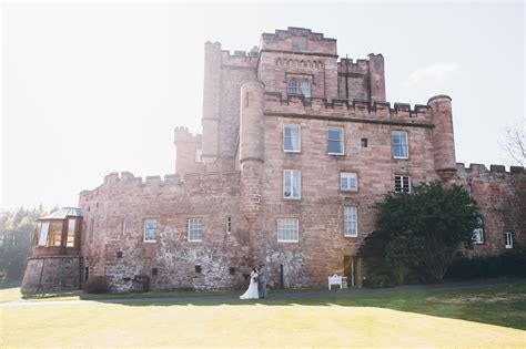 Real Weddings Dalhousie Castle