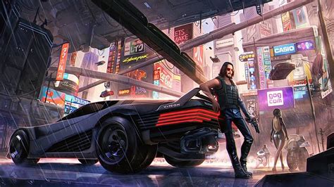 Cyberpunk 4k wallpapers & artworks. 3840x2160 Keanu Reeves Cyberpunk 2077 Art 4K Wallpaper, HD ...