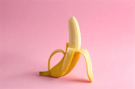 Premium Photo Banana On Color Background Sex Concept