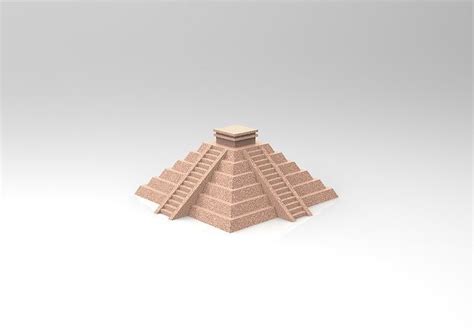 Mayan Temple 3d Model 3d Printable Cgtrader