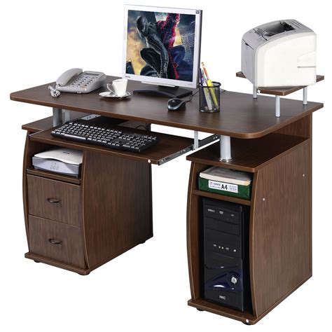 Costway Computer Pc Desk Work Station Office Home Monitor