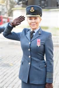 Carol Vorderman Wears Raf Uniform At 75th Air Cadets Anniversary