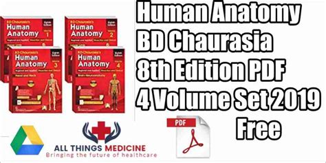 Human Anatomy Bd Chaurasia 8th Edition Pdf Download Free