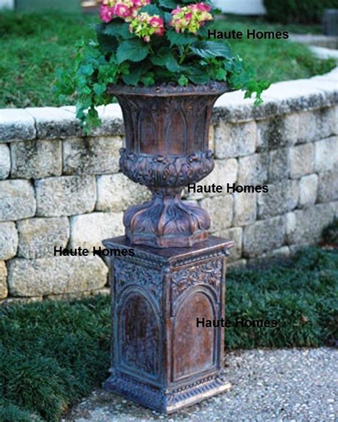New Horchow Urn Ornate Planter Antique Gothic Outdoor Garden Patio