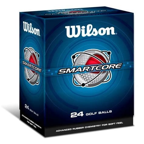 Wilson Smart Core Straight Distance Double Dozen Golf Balls 24 Ball Pack