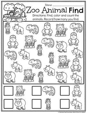 Preschool Zoo Theme - Planning Playtime