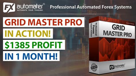 Grid Master Pro In Action 1385 Profit In 1 Month Youtube