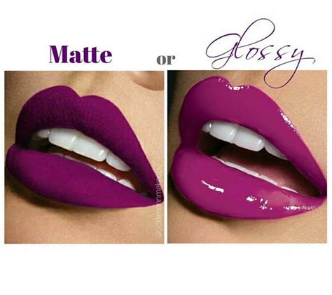 Difference Between Matte And Glossy Lipstick