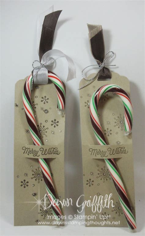 Merry Wishes Candy Cane Holders Christmas Treats Holders Christmas