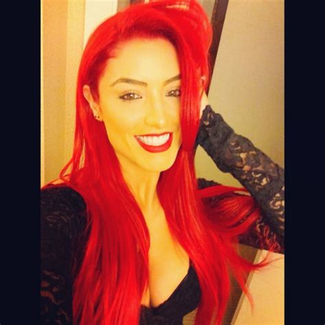 Hot Photos Of Wwes Sexy Red Head Eva Marie Showing Off Her Cleavage