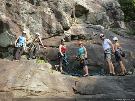 Ponte brolla all sport climbing 224 routes in crag. Ponte Brolla - Mehrseillängenkurs - kyū ka