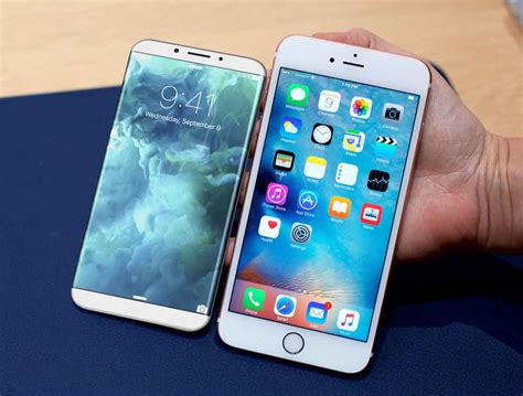 Apple iphone 8 plus smartphone. iPhone 8 Resembles an iPhone 7 When Comparing Sizes With ...