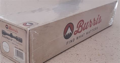 Burris Fullfield Iv 3x12x44 Brand New In Box Ballistic Reticle Ssaa