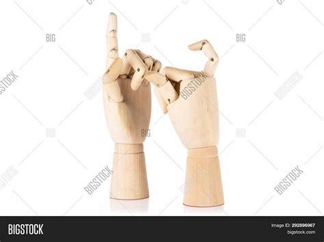 Two Hands Deaf Sign Image And Photo Free Trial Bigstock