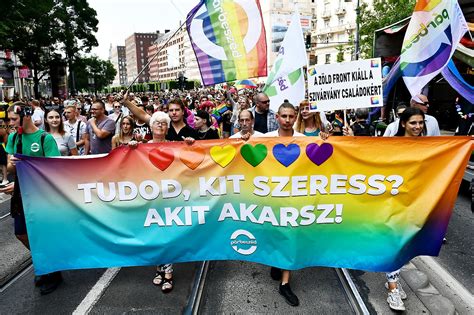 Pride Parade In Budapest Tausende Protestieren Gegen Lgbtq Gesetz Newsorfat