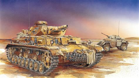 Image Tanks Panzerkampfwagen Iv Painting Art Military X
