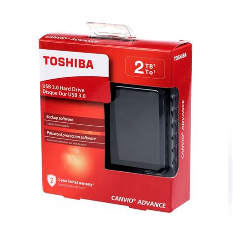 Still compact and lightweight, consider one of. Toshiba Canvio Advance 2TB Portable External Hard Drive ...