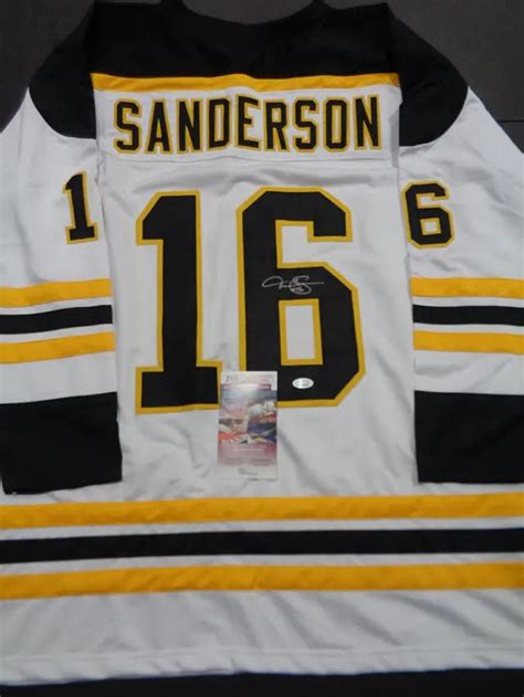 Derek Sanderson Boston Bruins Autographed Custom Black Hockey Etsy