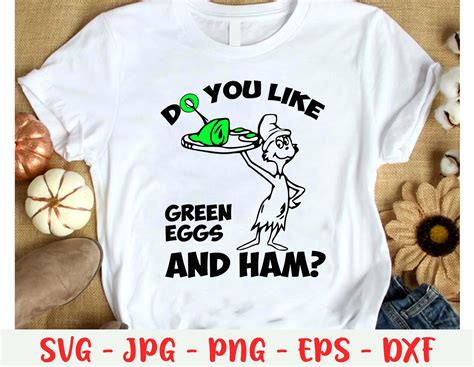 do you like green eggs and ham svg dr seuss svg cat in the etsy