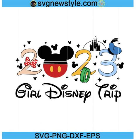 Disney Girls Trip 2023 Svg, Girls Trip Svg, Disney 2023 Svg, Disney