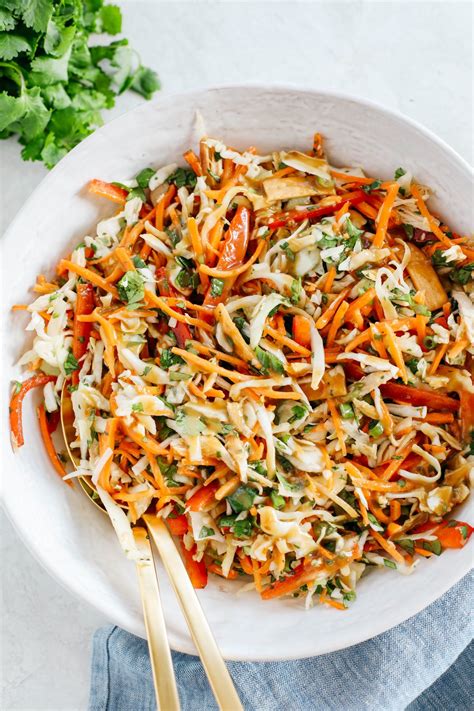 Crunchy Thai Chicken Salad Eat Yourself Skinny