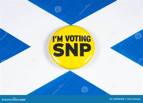 Scottish National Party Editorial Stock Photo Image Of National