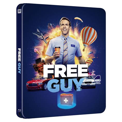 free guy 4k ultra hd zavvi exclusive steelbook includes blu ray blu