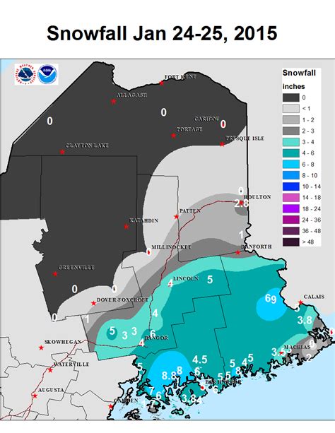 Record Setting Snowy 7 To 10 Days For Downeast Maine