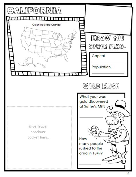 Learn About California With This Worksheet It Is From My Usa The 50
