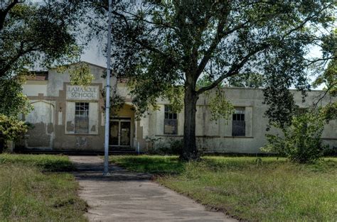Urban Exploration Abandoned School In South Texas