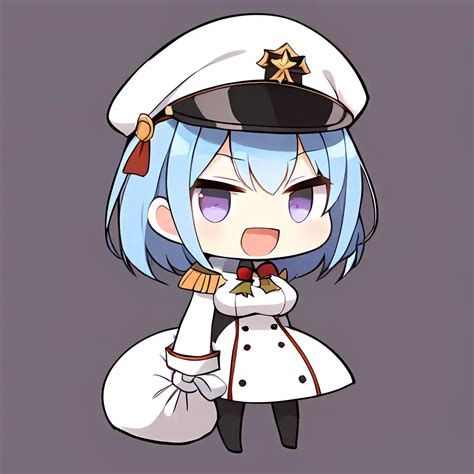 AI Art Padoru Navy Captain Landy Epic Seven By Frizz Viridi PixAI