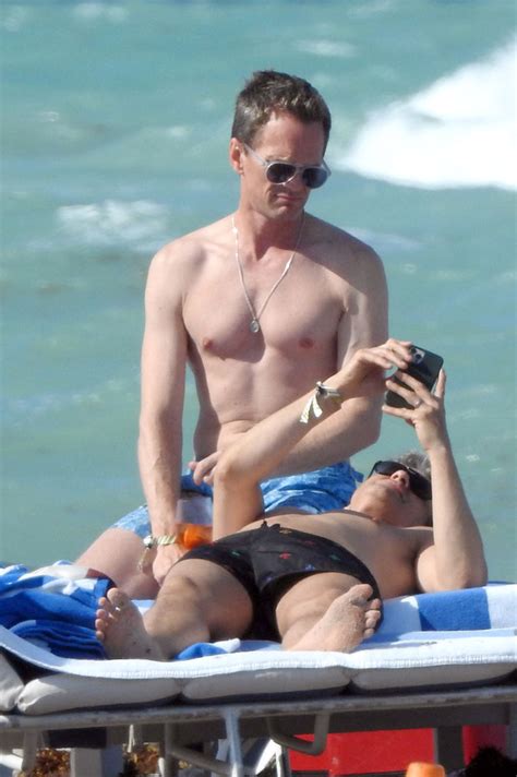 neil patrick harris goes shirtless as he makes out with husband david burtka in miami see pics