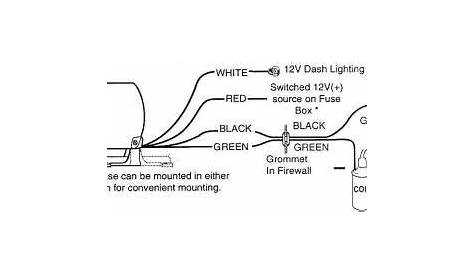 ford tachometer wiring diagram