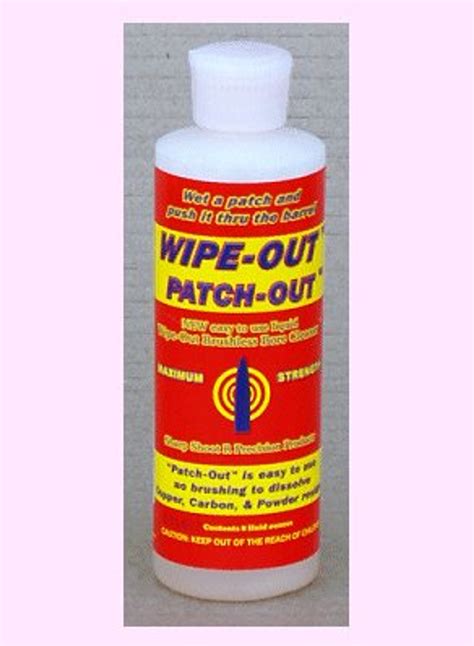 patch out liquid bore cleaner 8 oz for gun cleaning