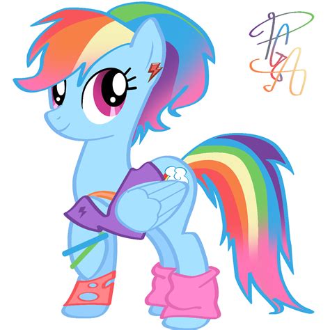 As you know, she is a pony that loves much make adventure and she always explore new land. 80's Rainbow Dash | My Little Pony: Friendship is Magic ...