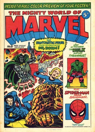 Steve Does Comics December 9th 1972 Marvel Uk 50 Years Ago This Week