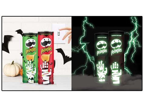 Pringles Debuts New Glow In The Dark Cans For The 2021 Halloween Season