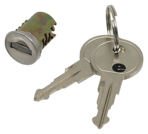 Replacement Lock Core And Keys For Yakima Rack And Roll Trailer Key