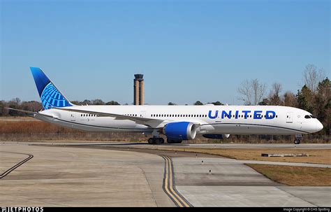 N Boeing Dreamliner United Airlines Chs Spotting Free