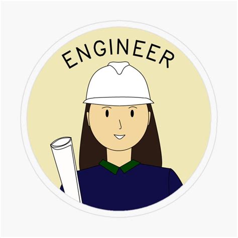 Engineer Cartoon Engineer Girl Female Engineer Engineering Girls