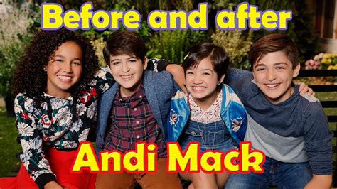 andi mack before and after youtube