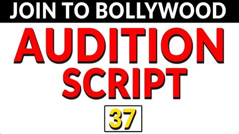 Acting Script For Audition In Hindi Acting Monologues For Auditions