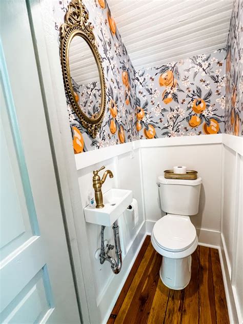 71 Small Yet Cool Under Stairs Powder Rooms Shelterness