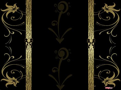 Download Black And Gold Background Wallpaper By Mhahn33 Gold And