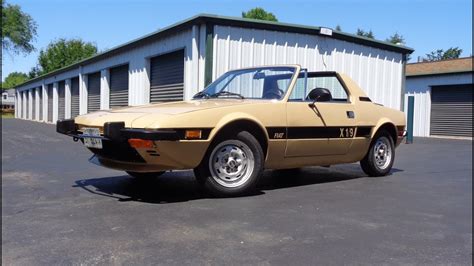 1974 Fiat X19 X19 In Beige And Engine Sounds And Ride On My Car Story With