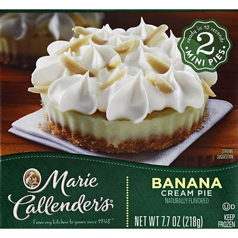 Marie Callender S Banana Cream Pie 2 CT Buehler S