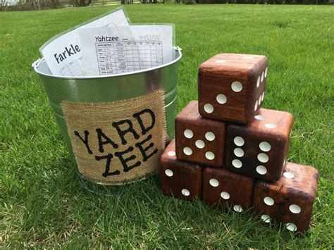 Yard Dice Game Instructions