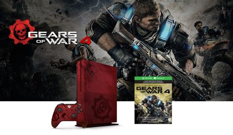 Microsoft Xbox One S Gears Of War 4 Limited Edition 2tb Bundle