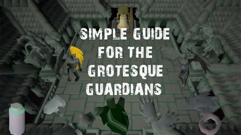 Complete ultimate grotesque guardians guide updated 2021 | a guide for. Simple guide for the Grotesque Guardians on old school runescape Mobile. Plus: Loot from 200kc ...